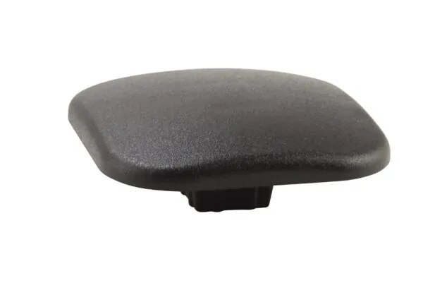 Stolpetop til K100 Alu stolper - Sort - 25x80x80 mm