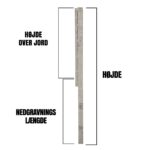 Galv. Stolpe Ende/Vinkel