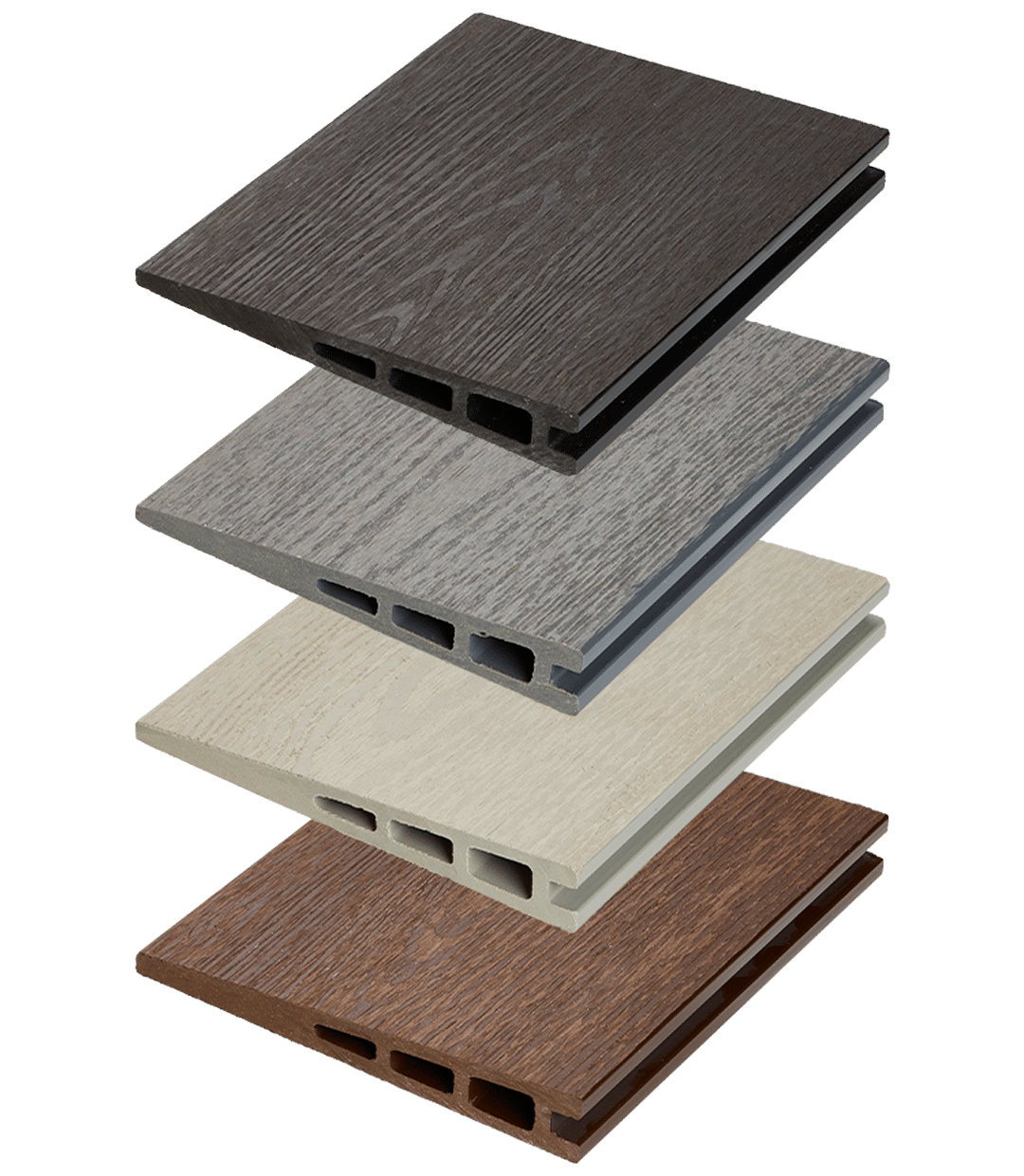 Dobbeltklink Træstruktur (19) - 25×160 mm