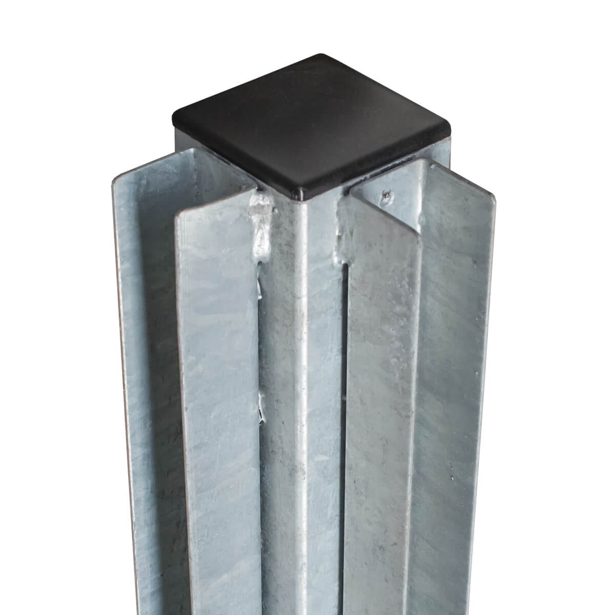 Galvaniseret stolpe - Hjørne
