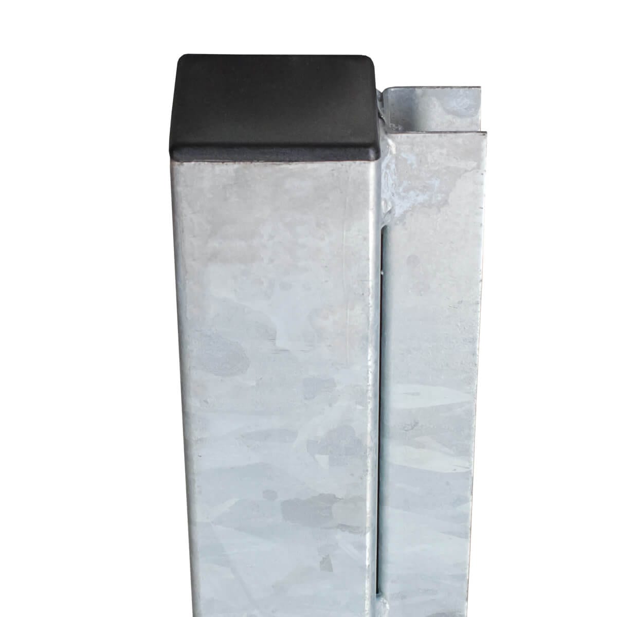 Galvaniseret stolpe - Ende