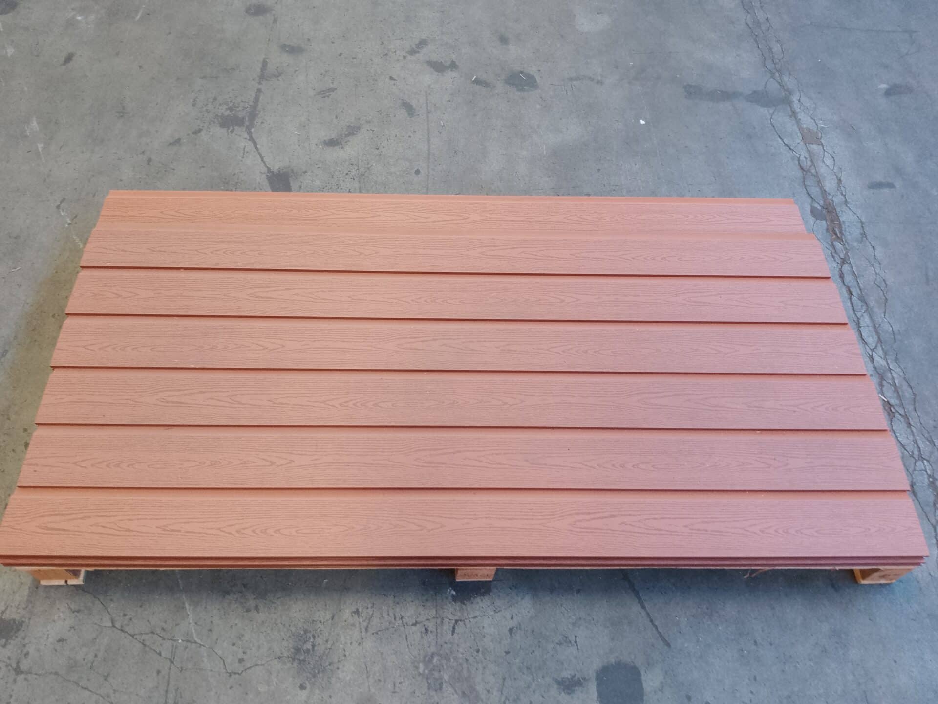 RESTPARTI, Komposit Rækværksbrædder (15) - 24 x 150 x 1800 mm Teak, 13 stk., Outlet