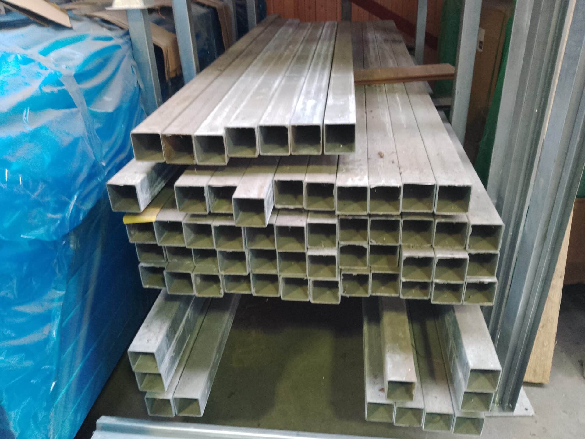 RESTPARTI, Galvaniseret Stolpe - samle selv, Outlet, 2. sortering