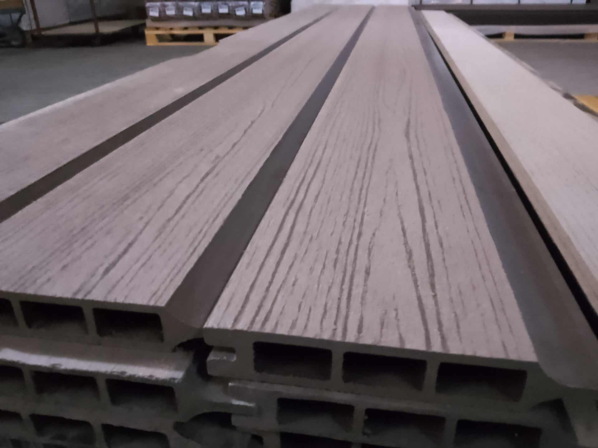 RESTPARTI, Komposit Rækværksbrædder (15) - 24 x 150 x 2200 mm Mørk brun, 51 stk., Outlet