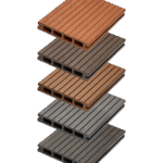 Italien komposit terrassebrædder 25×150 mm – vendbar profil med riller