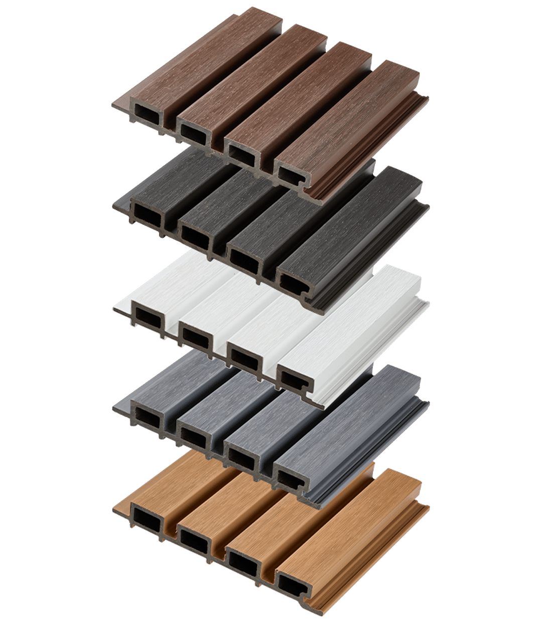 Lamel 3D med PE plast - 28×219 mm