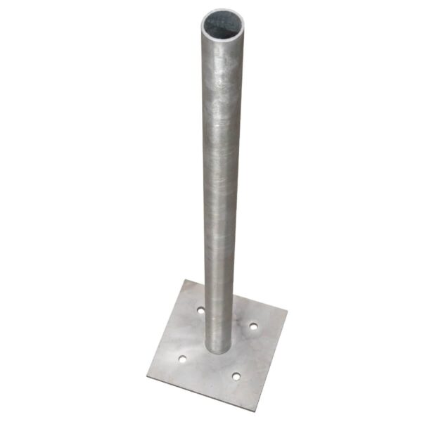 Stolpefod galvaniseret