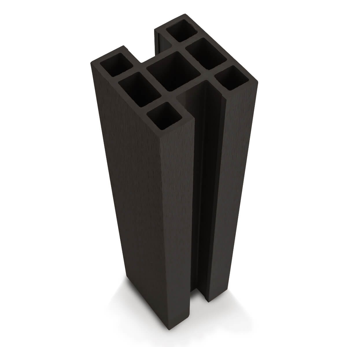 Lige kompositstolpe (23) 100 x 100 mm