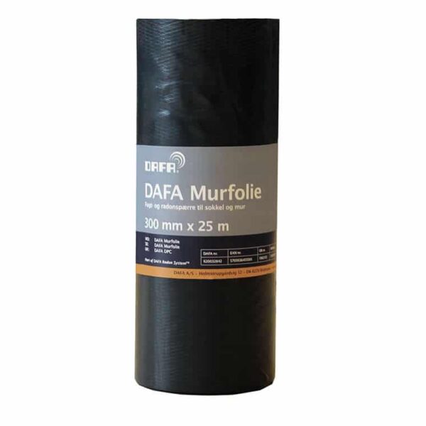 Murfolie Radon 110 mm x 25 m