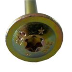 Konstruktionsskrue hoved